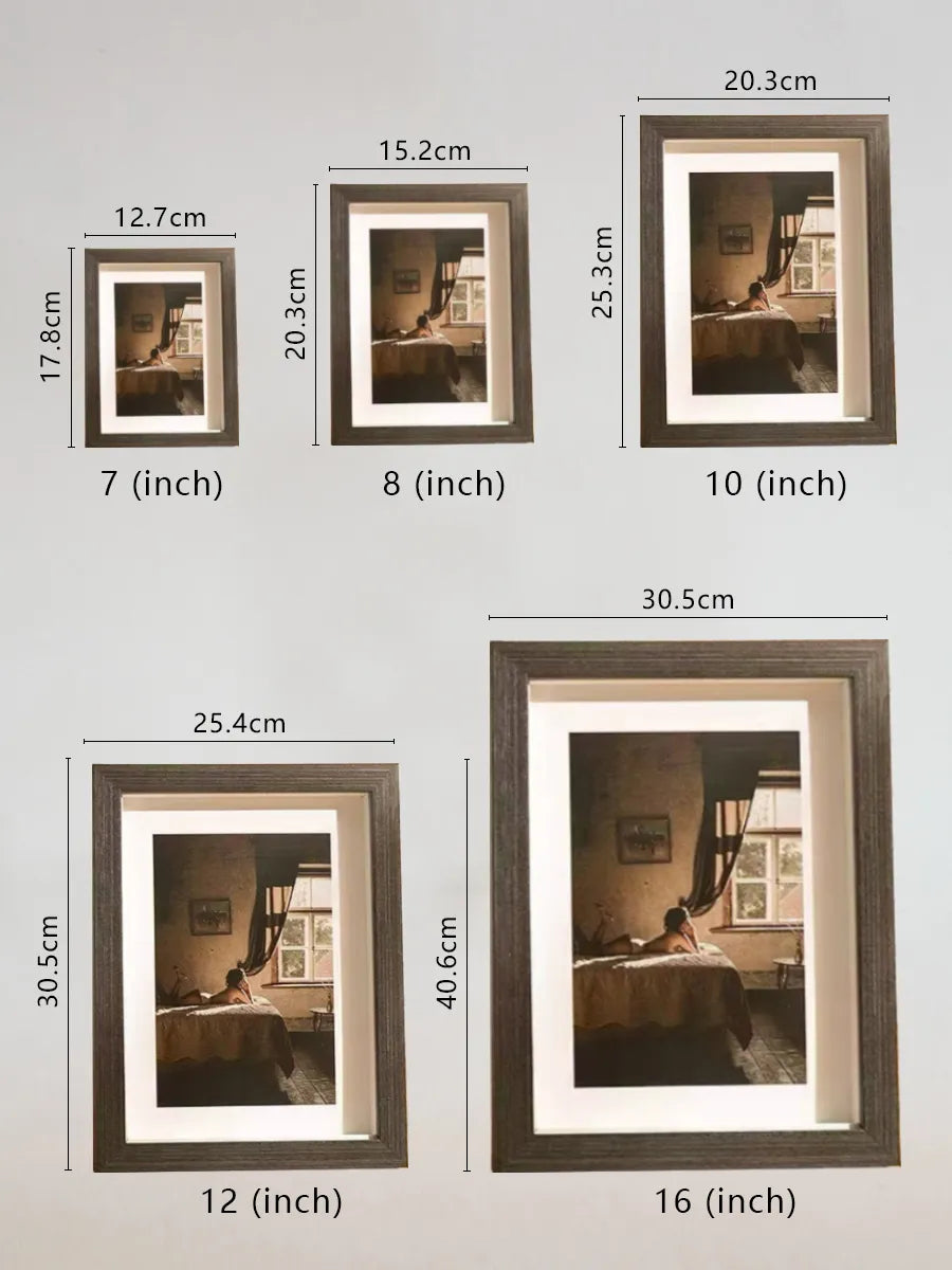 3D Custom Stuffed Animal Clones with Wooden Frame
